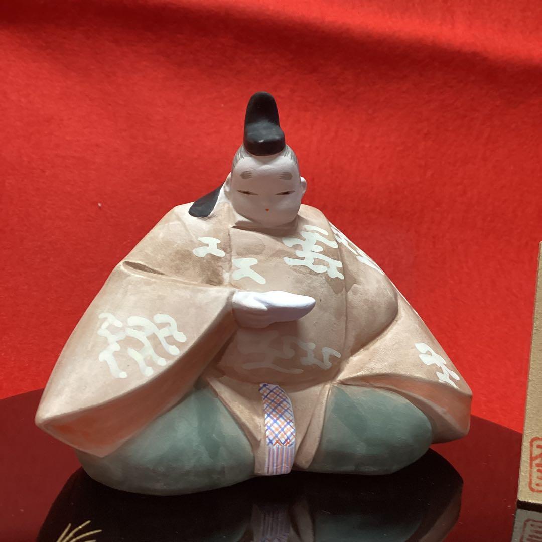京陶人形 小田益三作 『観月』稀少品 - メルカリ