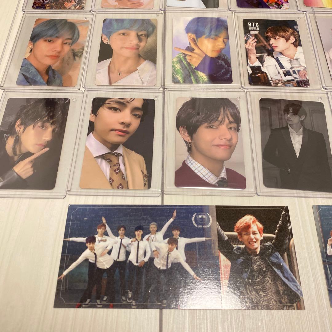 BTS V キムテヒョン トレカ まとめ売り - メルカリ BTS テヒョン過去