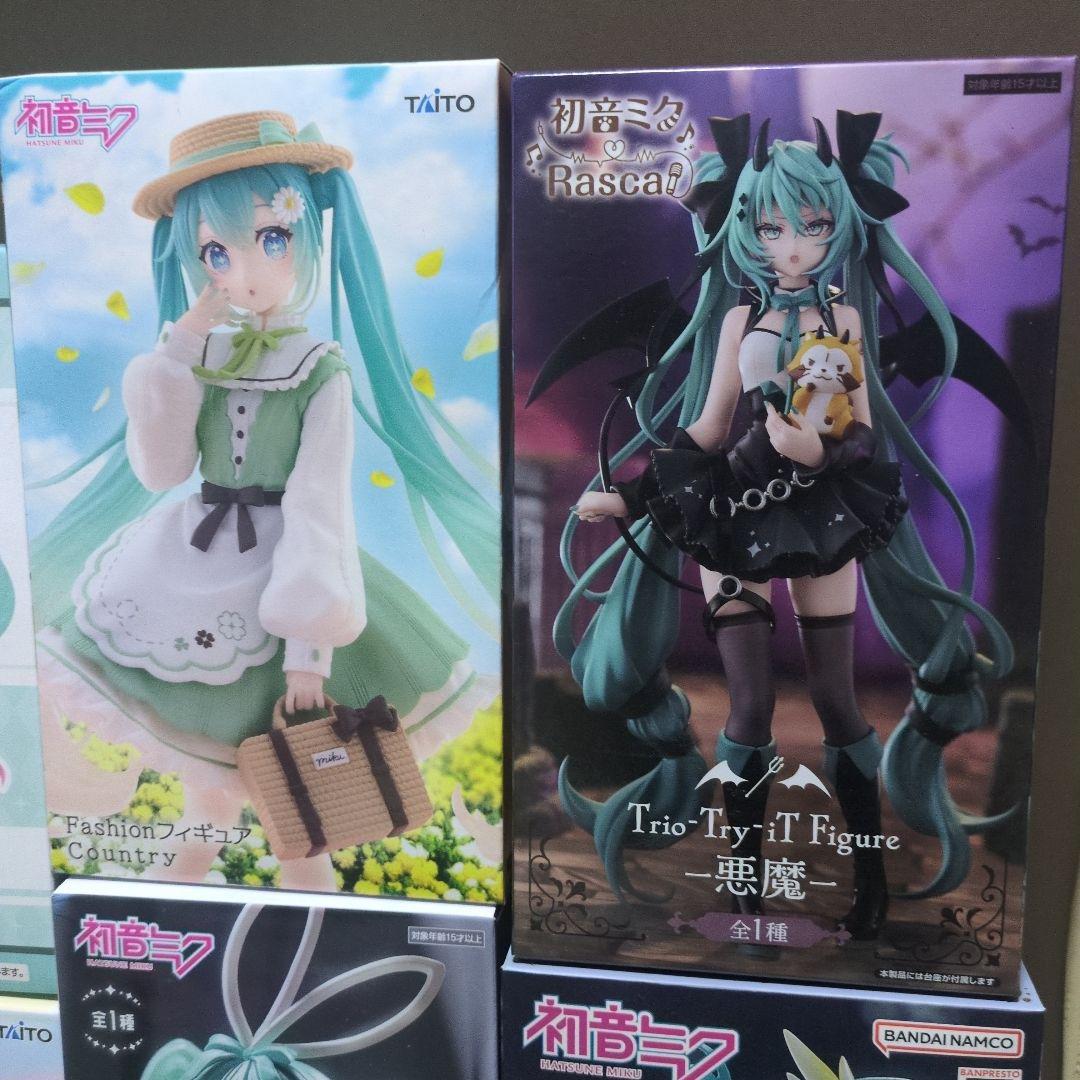 初音ミクプライズフィギュア9体まとめ売り