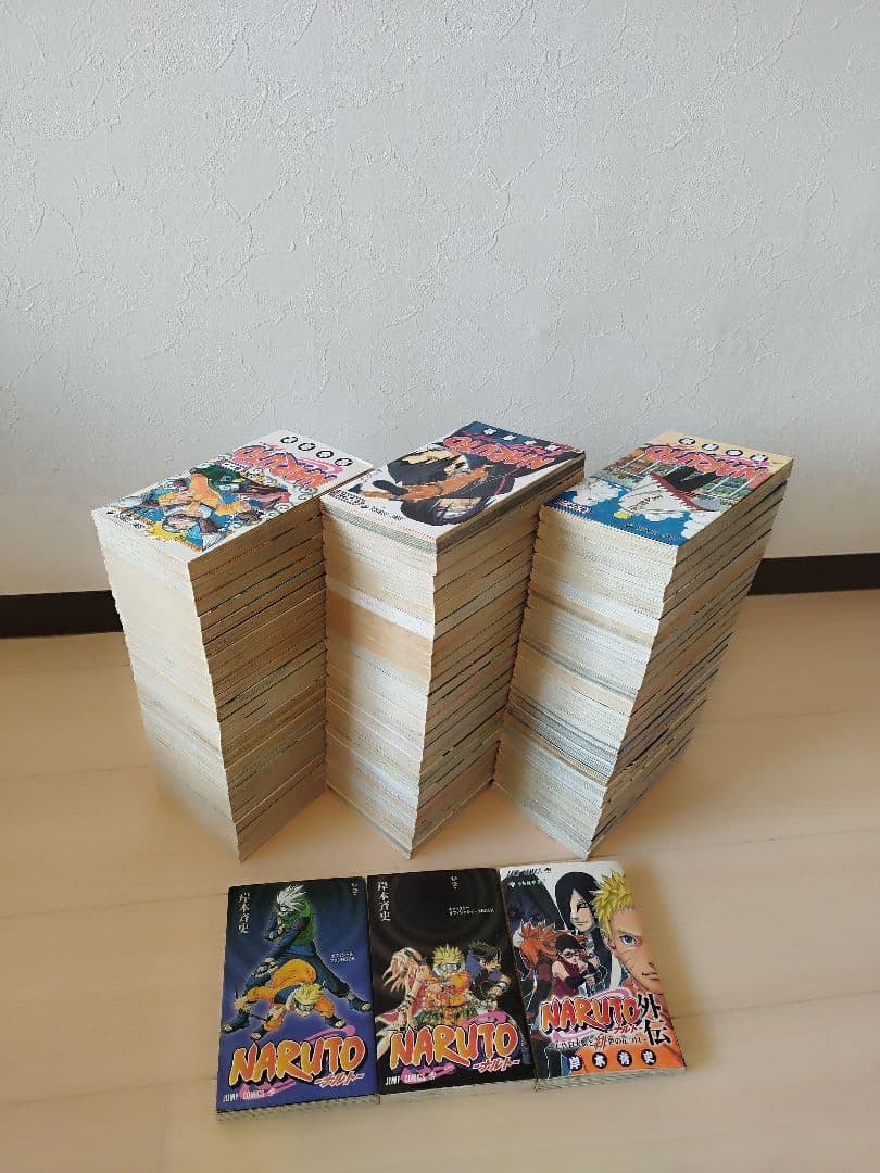 ナルト　全巻セット　 1巻〜72巻 完結+関連本3冊