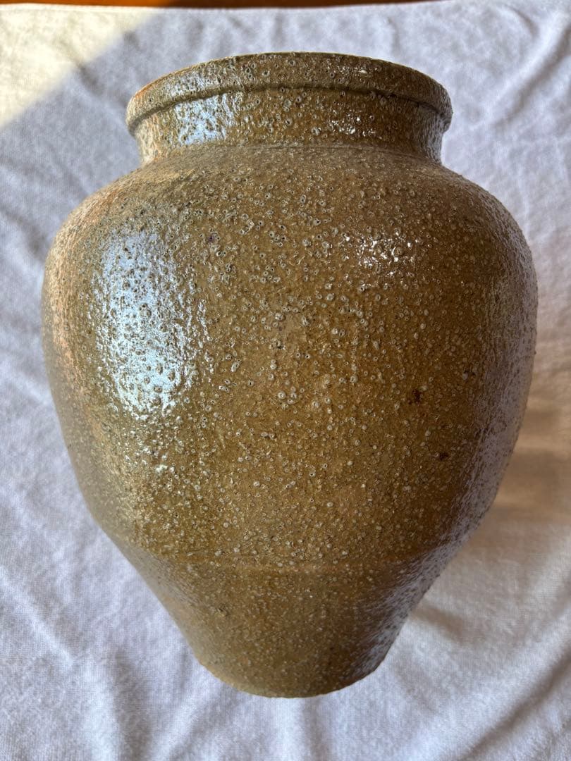 信楽焼 壺 花瓶 生花陶器 アンティーク置物