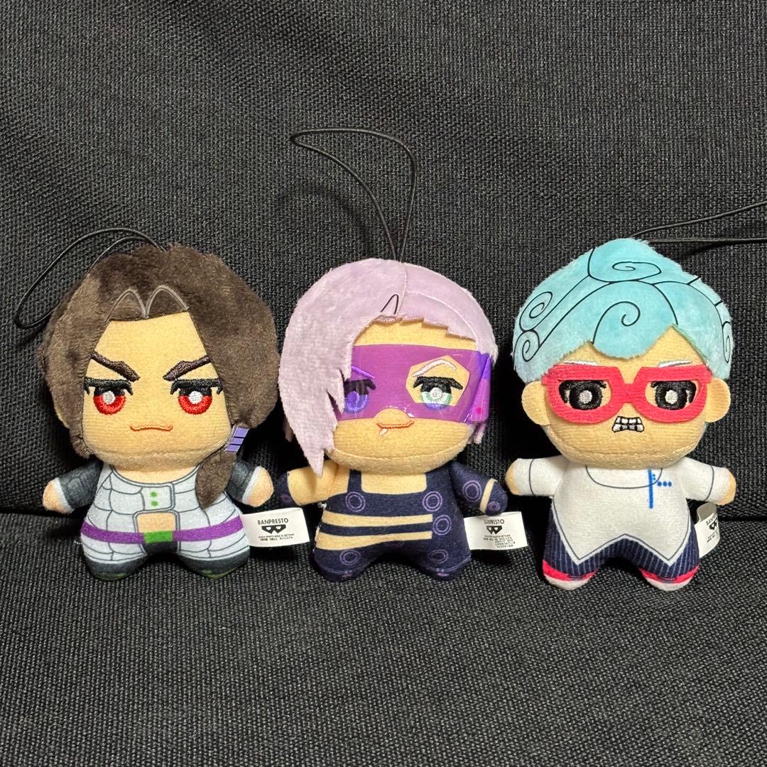 ジョジョの奇妙な冒険 5部 ちみっともぬい 美品 セット 暗殺チーム リゾット