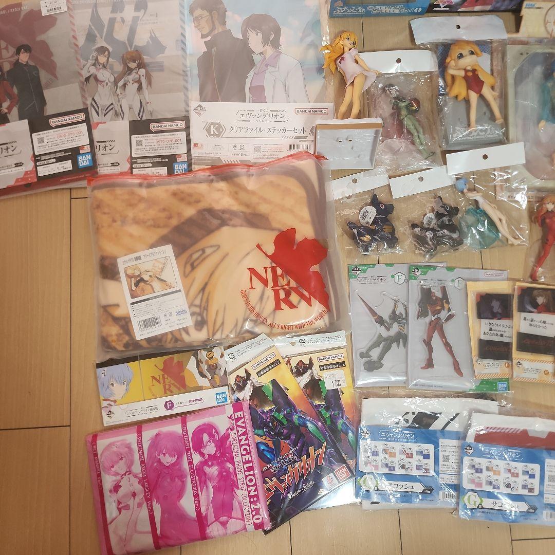 新世紀エヴァンゲリオン　エヴァ　EVA グッズ　フィギュア　まとめ売り　プライズ