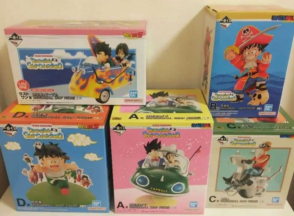 ドラゴンボール スナップコレクション 2 フィギュアコンプリートセット