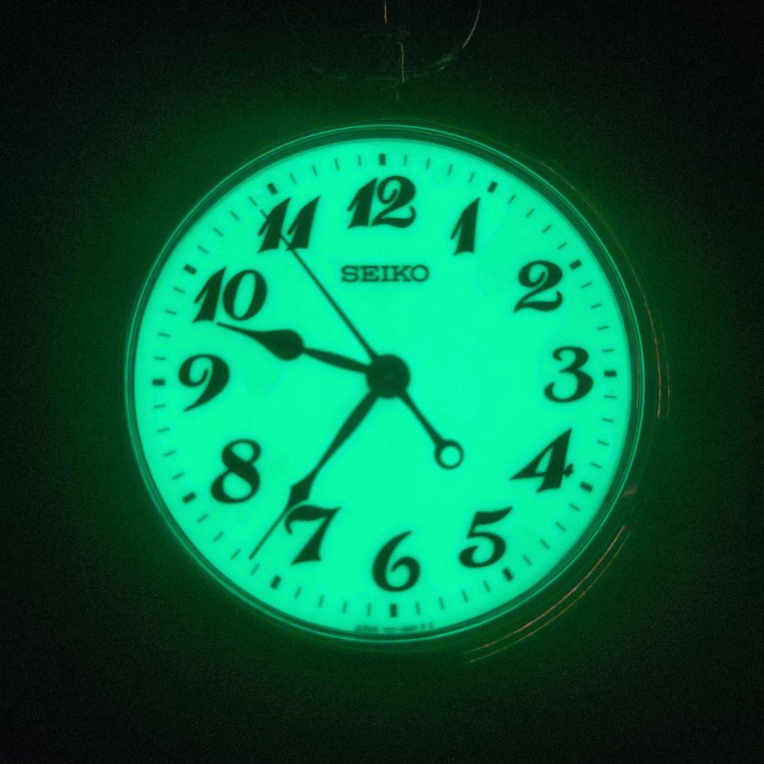 鉄道時計 ルミブライト 蓄光 夜光 懐中時計 SEIKO セイコー