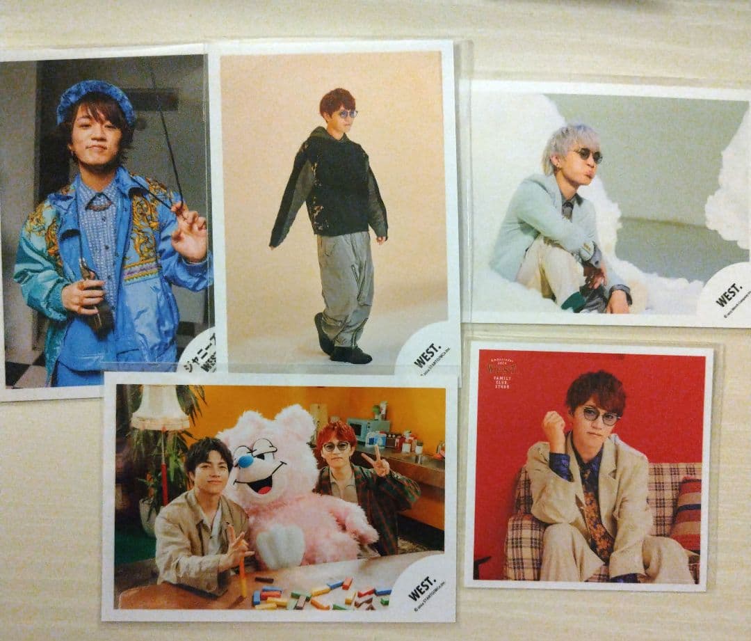 WEST. 神山智洋 男前カード 笑倍繁盛袋 WESTA! - メルカリ