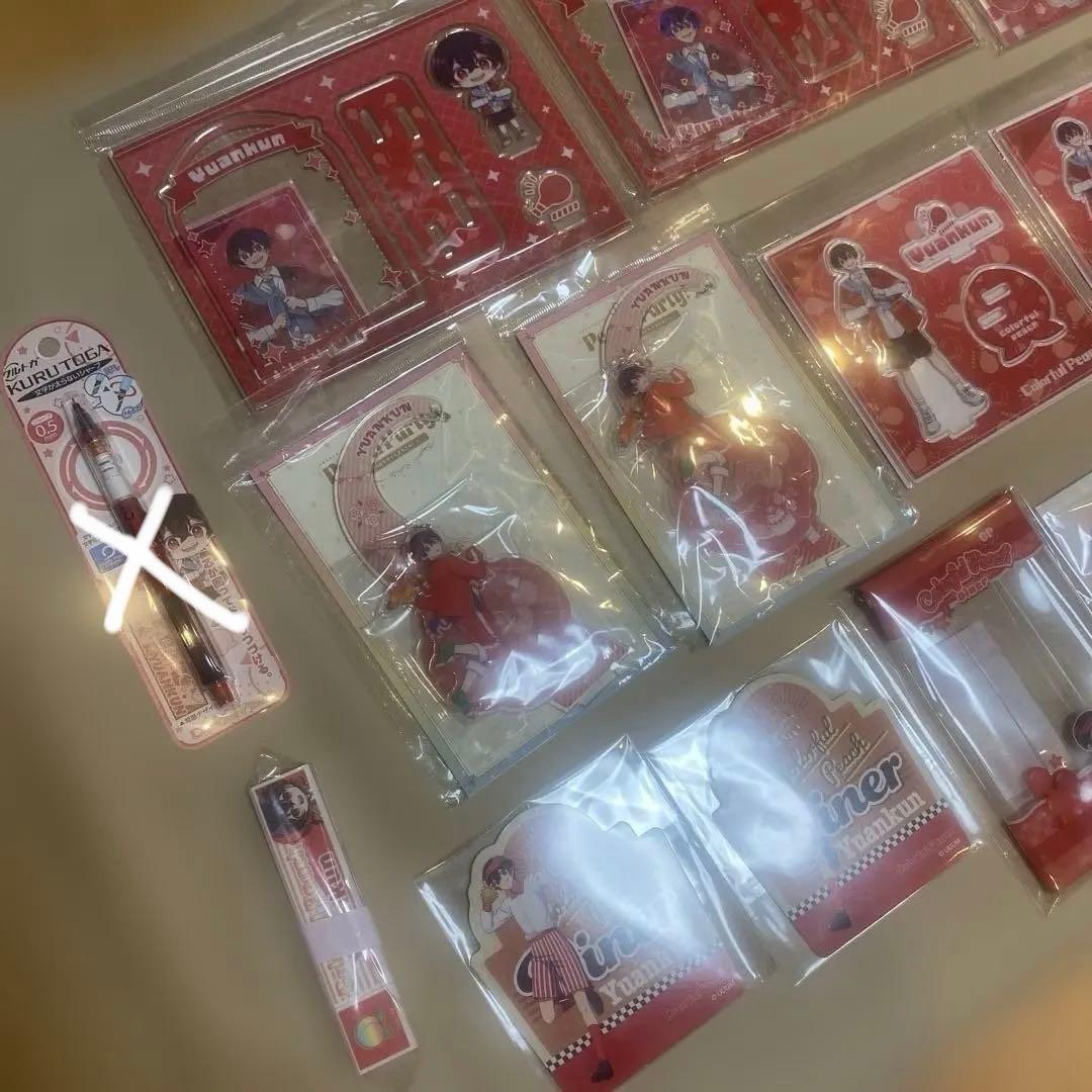 13点，カラフルピーチ ゆあんくん Yuankun アクリルスタンドセットなど