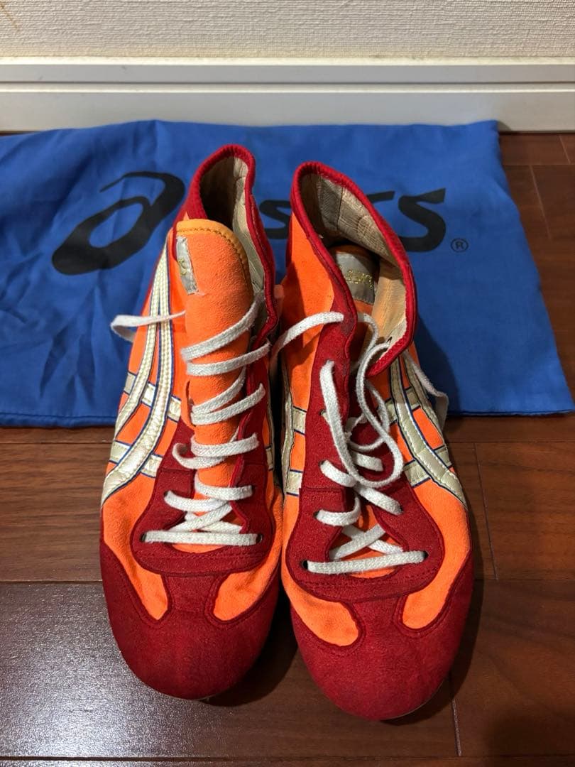 ASICS アシックス　旧オーダーレスリングシューズ　　24.5cm 袋付き