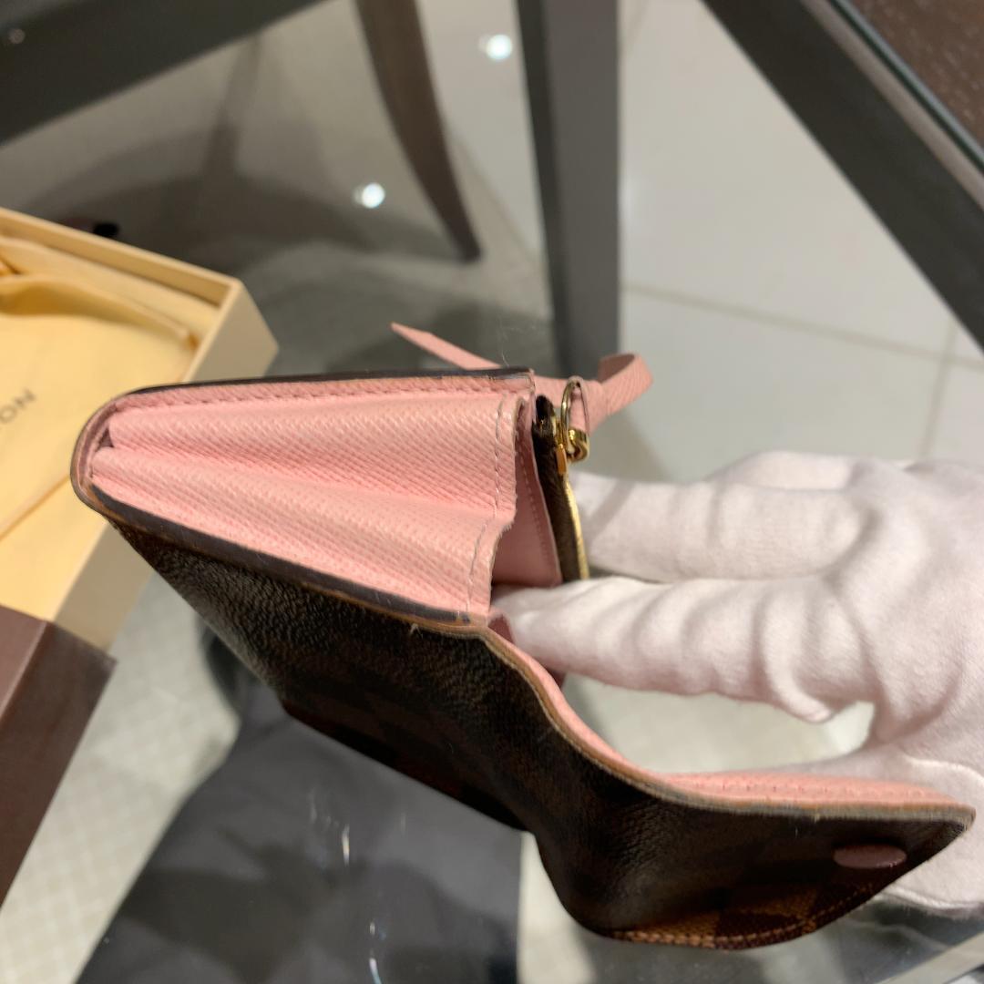 ◎本物 美品 LOUIS VUITTON 財布 ポルトモネ ロザリ ケース