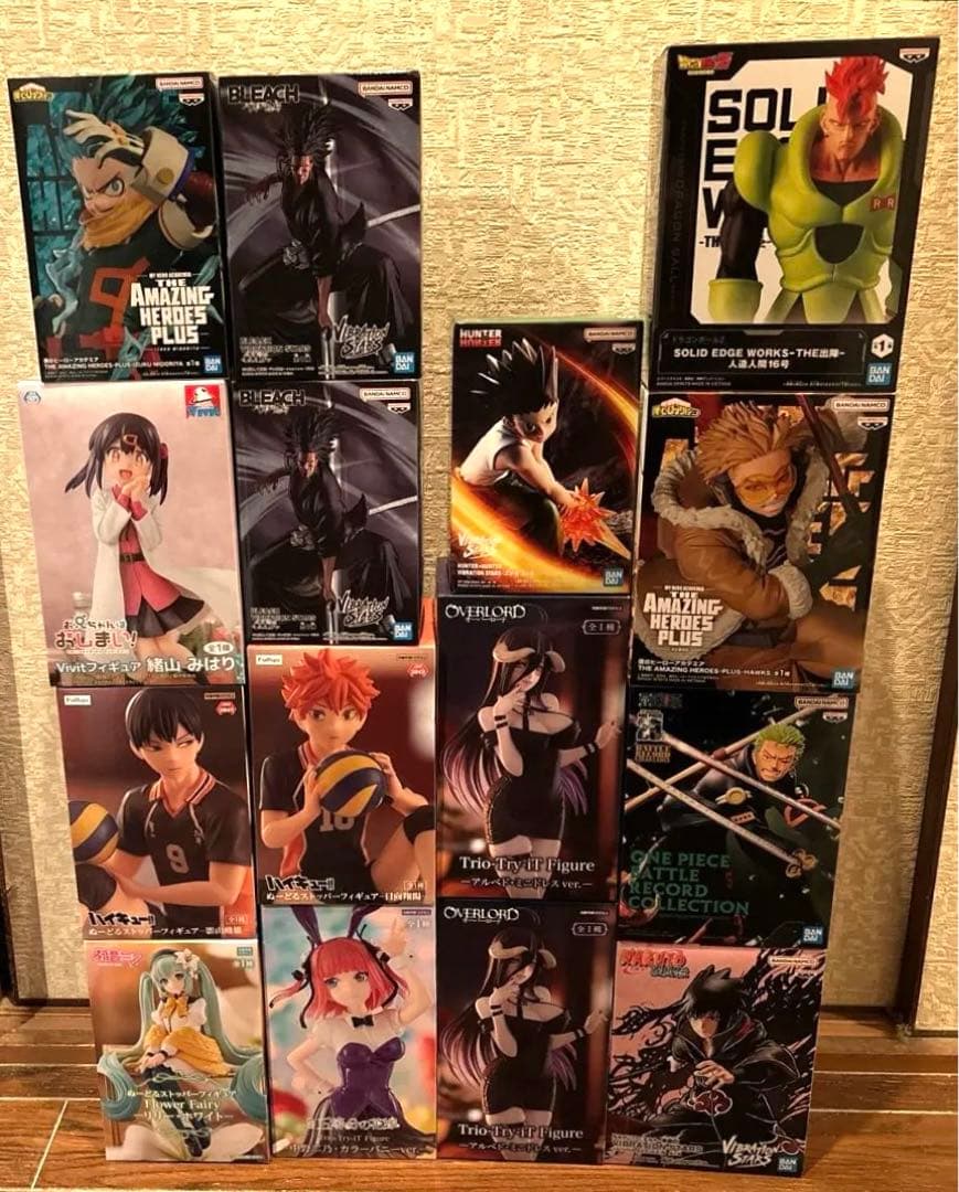 11月新作プライズフィギュア まとめ売り ヒロアカ BLEACH など15体