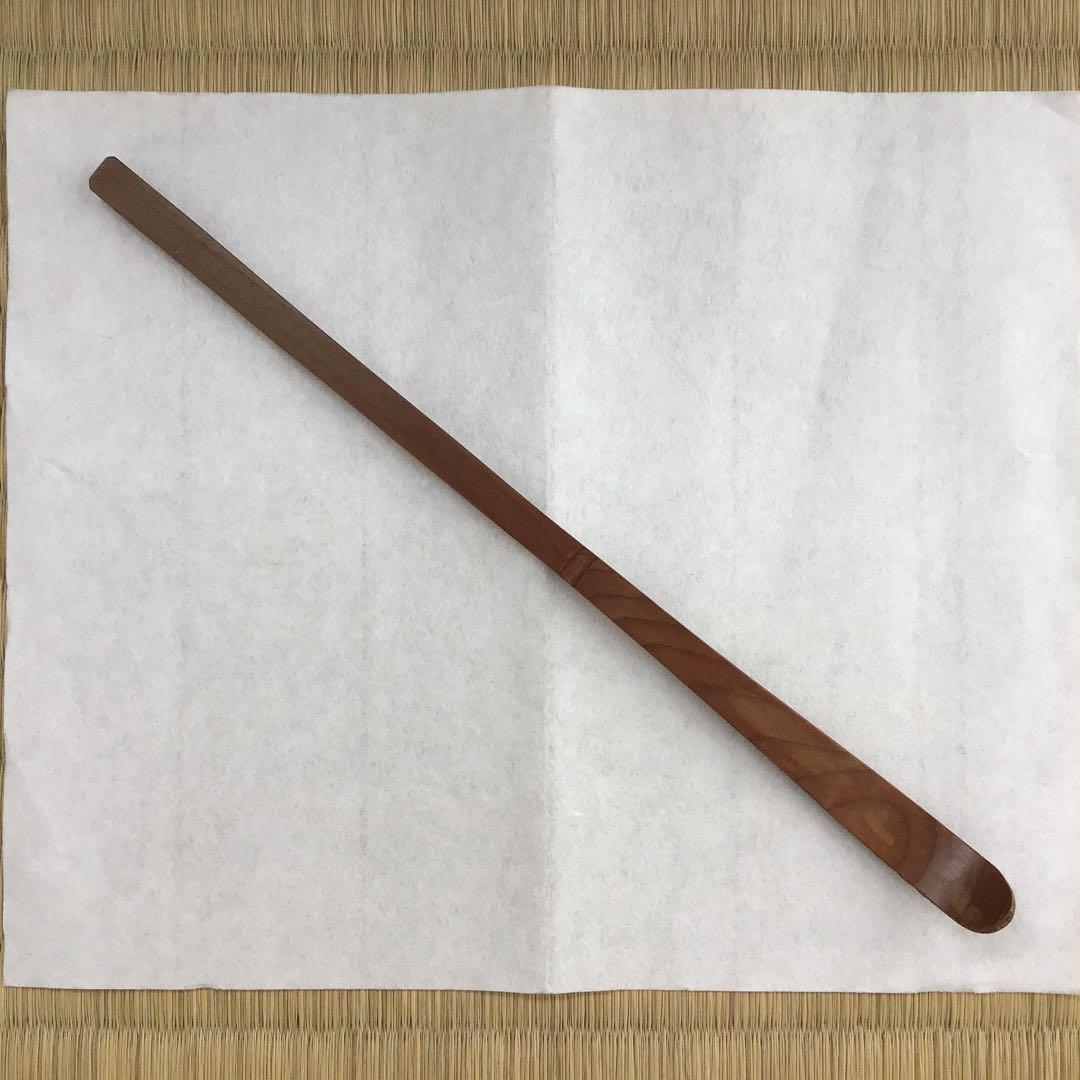 茶道具 茶杓 銘:寿雲 作者不明 共筒 共箱(虫喰跡有) S1011CS