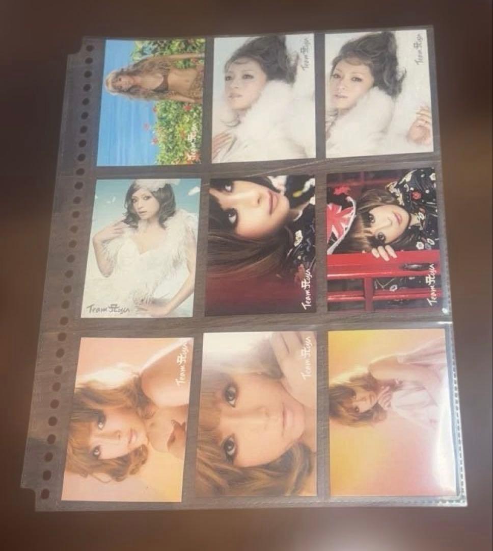 TeamAyu 穴開きファイル　カード　浜崎あゆみ　27枚　まとめ売り　レア