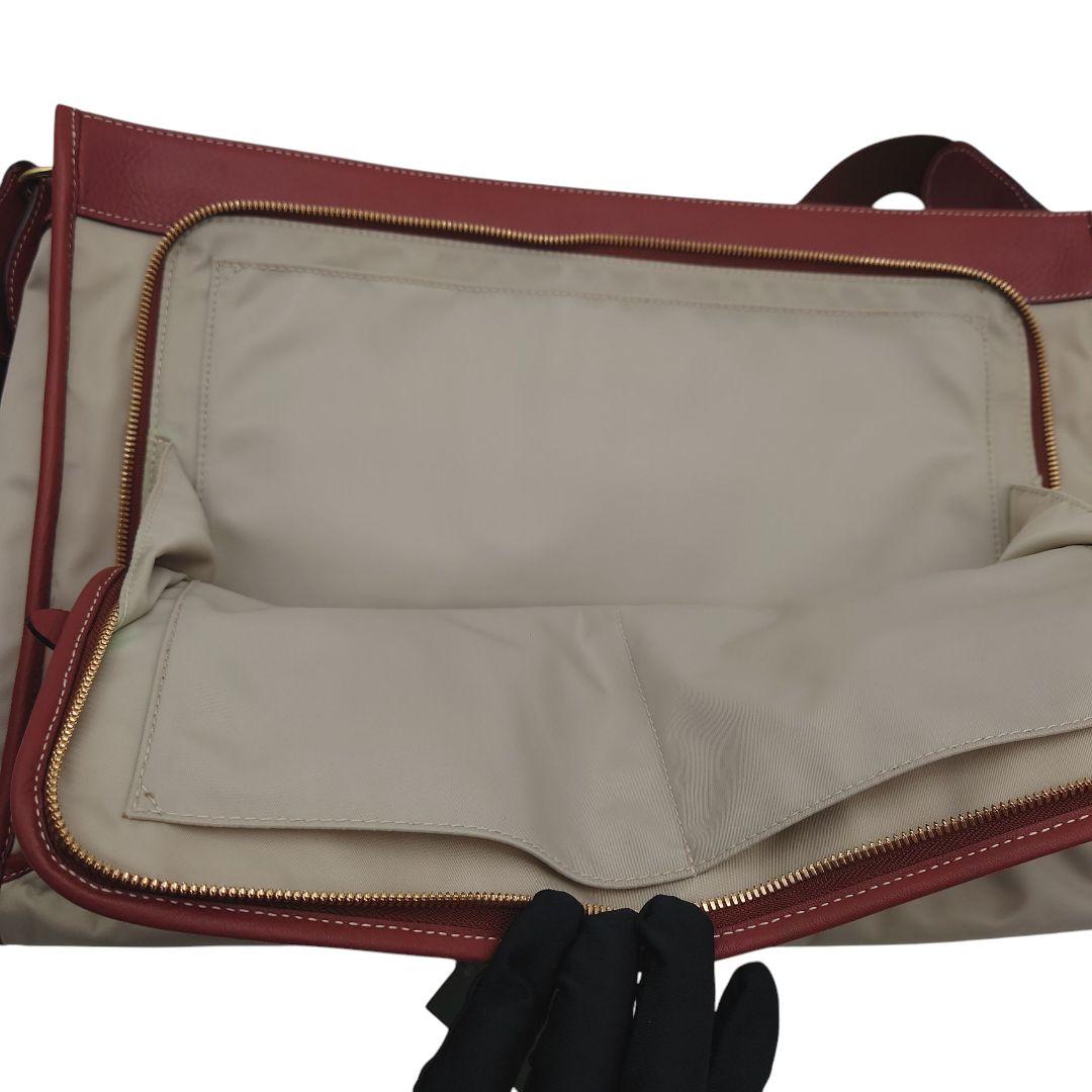 ハンティングワールド　ナイロン　レザー　2WAY ショルダー　ビジネス　バッグ