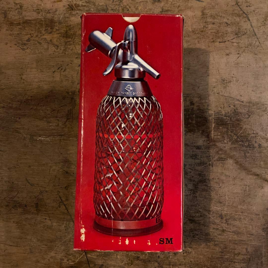 昭和レトロ】ニッタン ソーダサイフォン 炭酸水製造器＋当時物ボンベ10