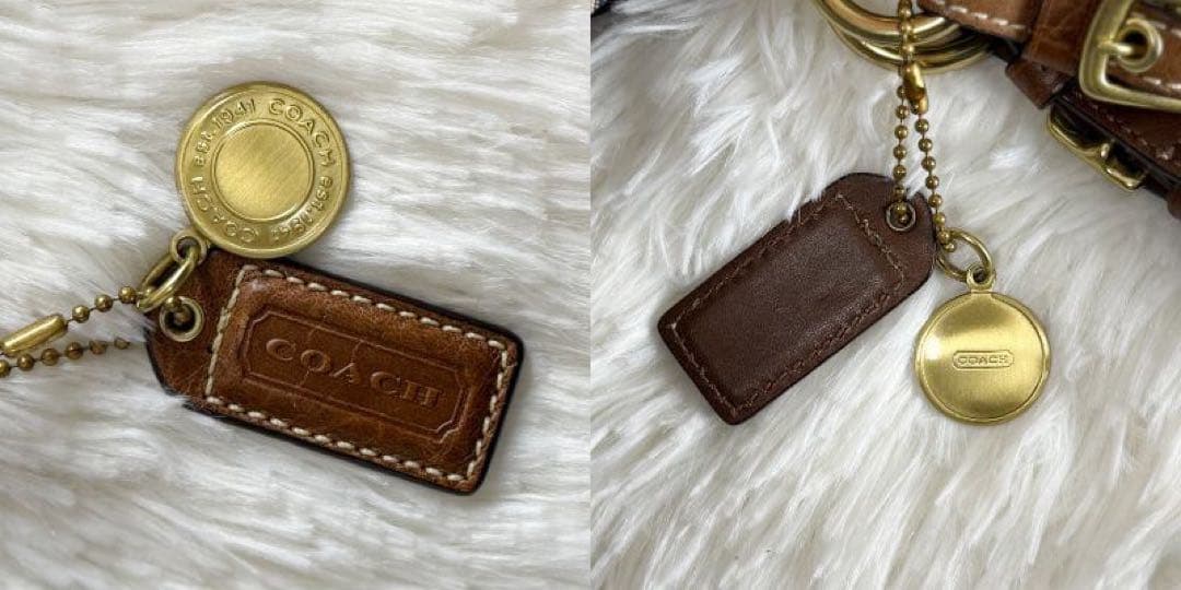 人気♡デニム♡COACH コーチ シグネチャー ロゴ ハンドバッグ