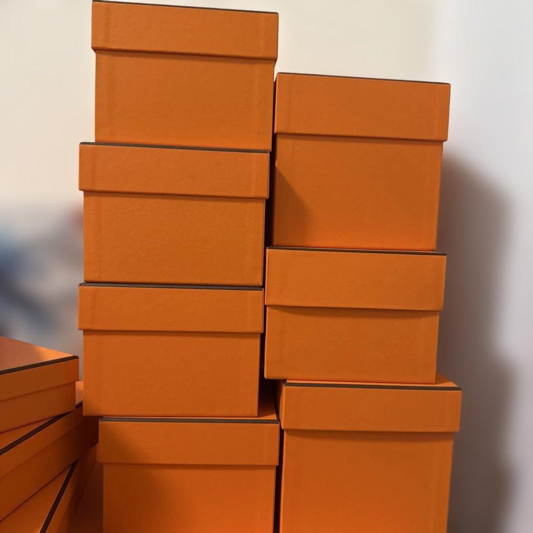 HERMES オレンジボックス 空箱 ショップ袋 おまとめ35点 ピコタンPM
