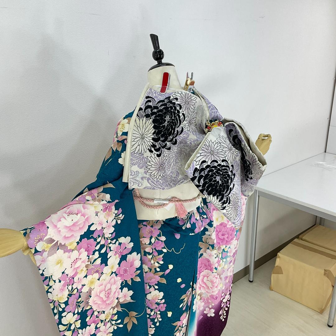 う59) 百花ノ薫り ✦ 華やぐ大正ロマン アンティーク振袖㊗️④点