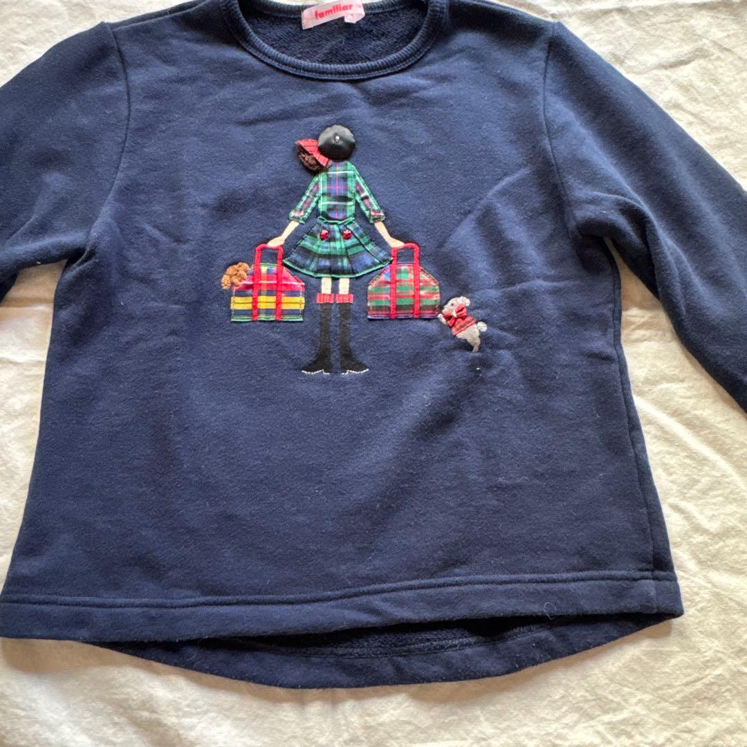 わかちゃん様　familiar f dash 140 スウェット2枚