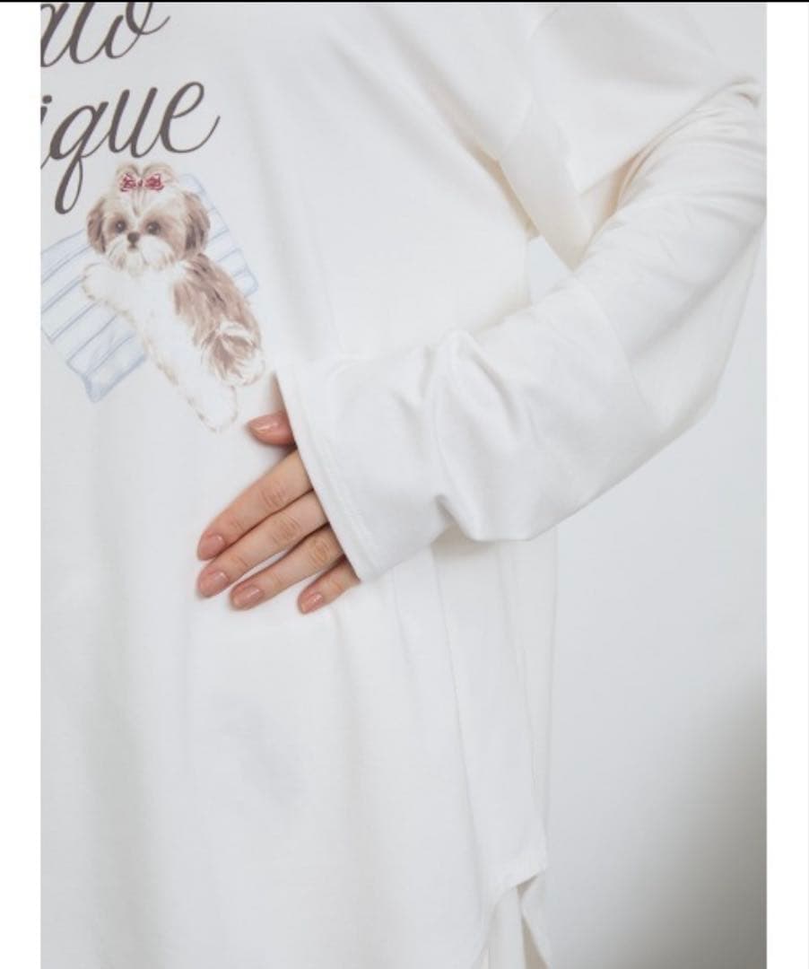 ＊未開封＊シーズー ワンポイント ロンT シーズー柄 ロングパンツ 上下セット