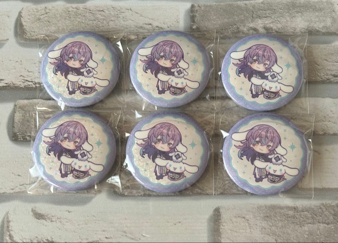 にじさんじ 星導ショウ サンリオ 缶バッジ 6個 - メルカリ