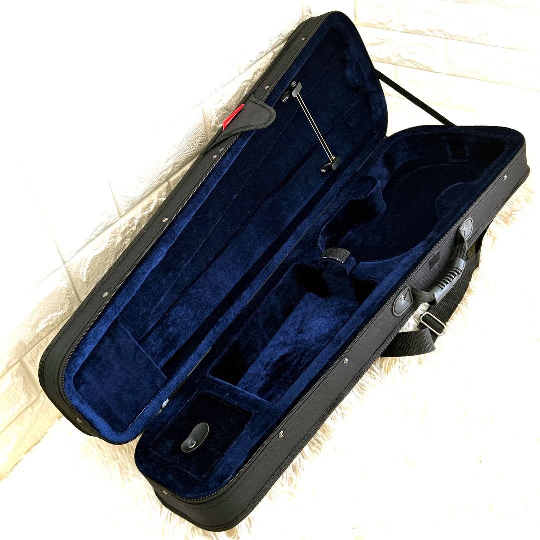 極美品　PlayTech PSV100BK エレキバイオリン ケース付き