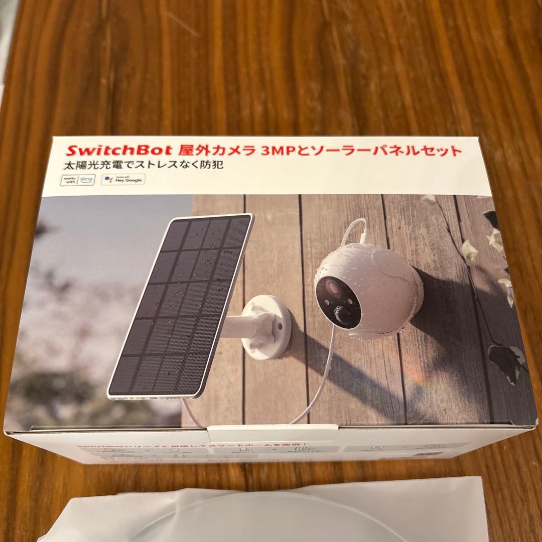 SwitchBot 3MP外部カメラとソーラーパネルセット(未使用品開封のみ) 楽天市場】SwitchBot 屋外カメラ3MPソーラーパネル付きセット品