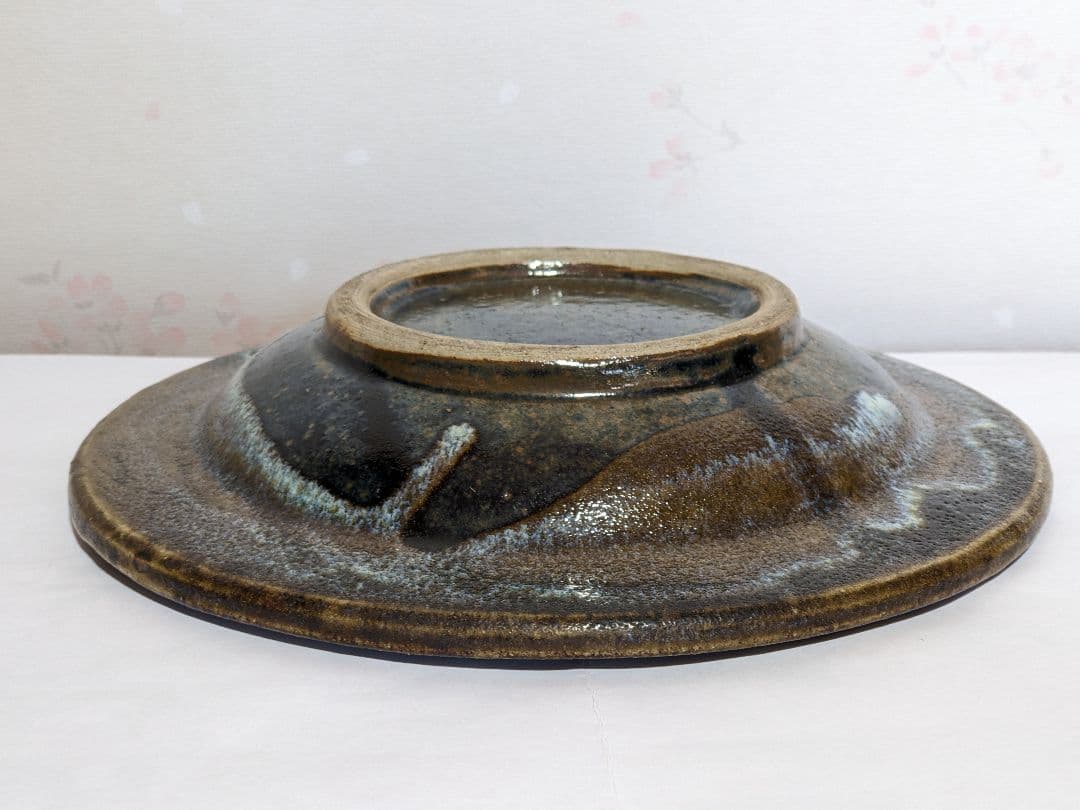 ♢民藝 益子焼 用の美 絶品！灰皿 水盤 花器 コレクション 骨董品