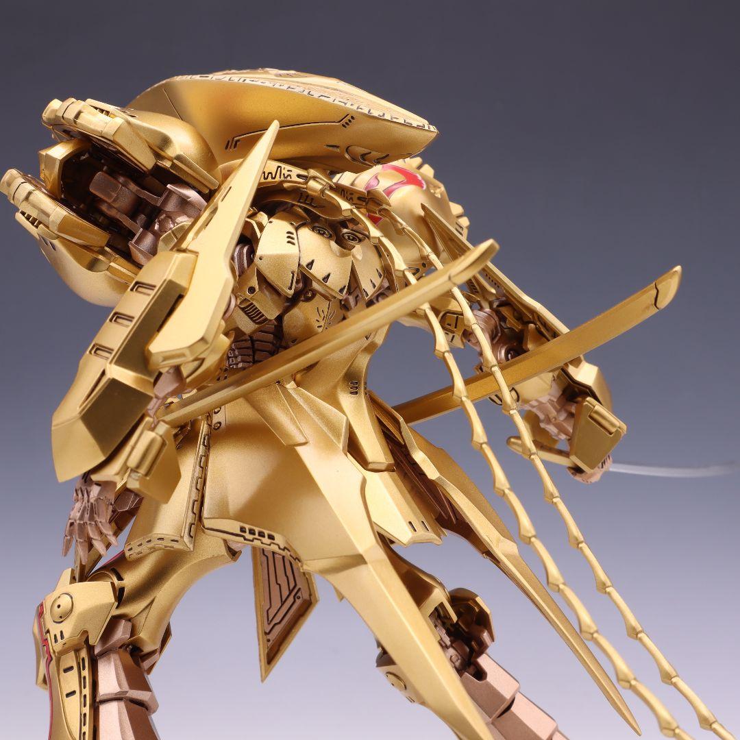 【ファイブスター物語】IMS 1/144 ナイトオブゴールド 全塗装済 完成品