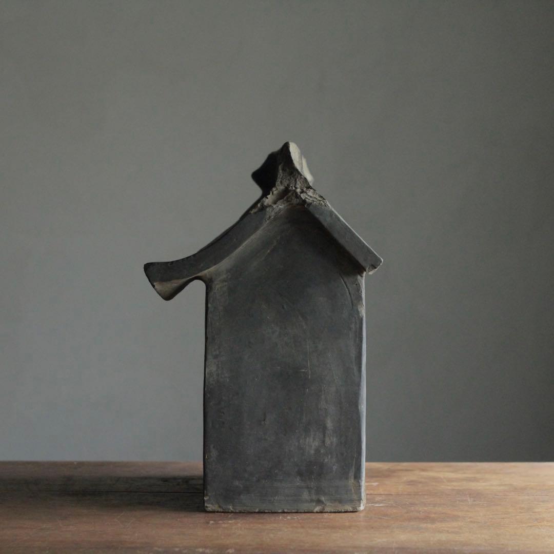 瓦厨子 古道具 アンティーク No.3 瓦質祠 瓦厨子 古道具 アンティーク