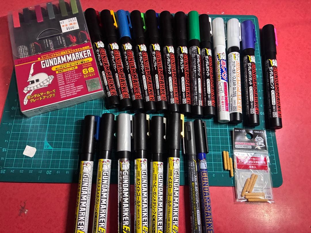 プラモデル引退　エアブラシ付き