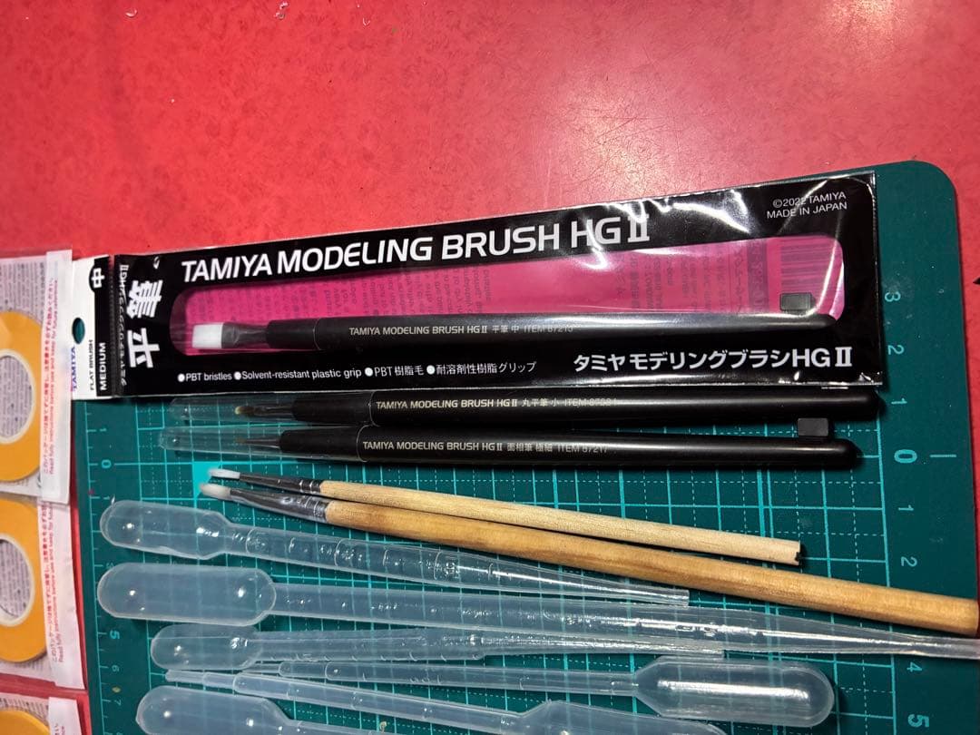 プラモデル引退　エアブラシ付き