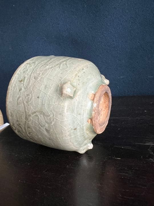 中国 古美術  中国 古美术 伊万里 九谷 染付花瓶 置物