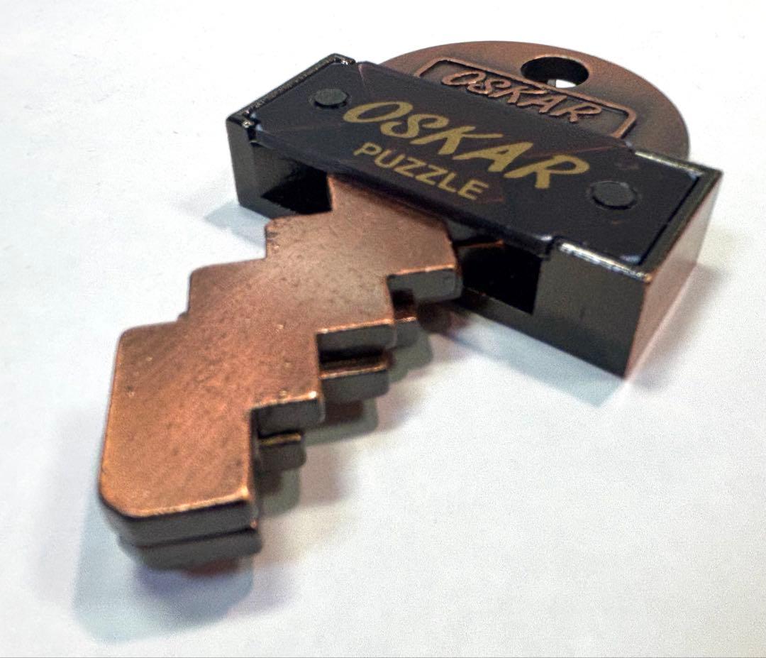 匿名配送】 OSKAR PUZZULE オスカー 知恵の輪NO.8｜匿名配送】 OSKAR