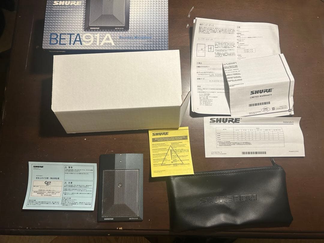 MarkSHURE BETA 91A ダイナミックマイク　正規品