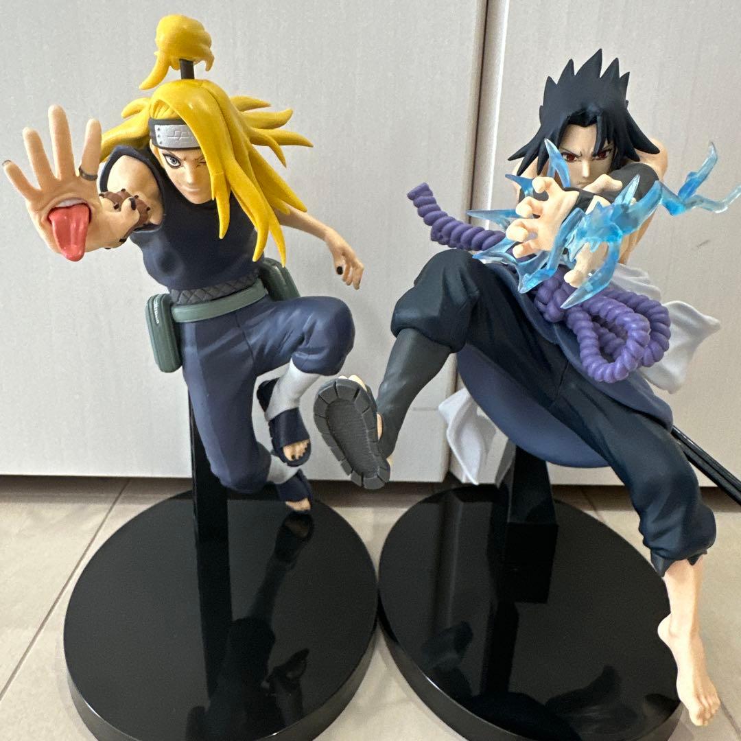 ナルト疾風伝 VIBRATION STARS サスケ デイダラ フィギュア - メルカリ