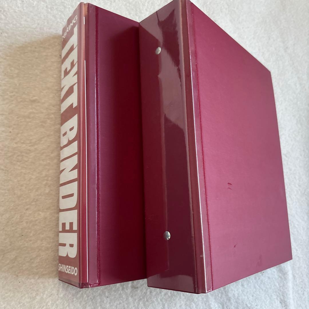 SHINSEIDO TEXT BINDER 26リング　中古　5冊セット