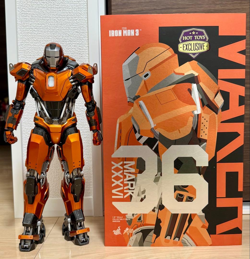 1/6ホットトイズ アイアンマンマーク36(ピースメーカー) Amazon.co.jp: 【ムービー・マスターピース】アイアンマン3 1/6