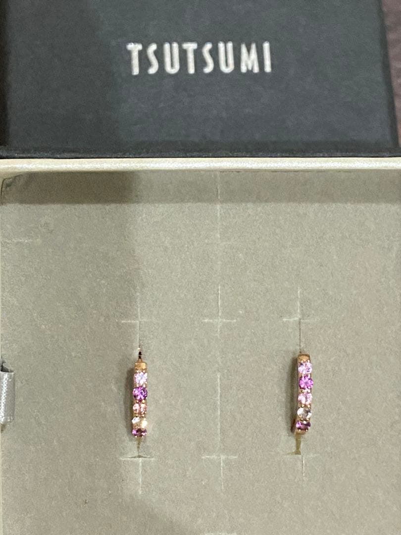 専用 TSUTSUMI K10 PG フープピアス 中折れ 箱無し