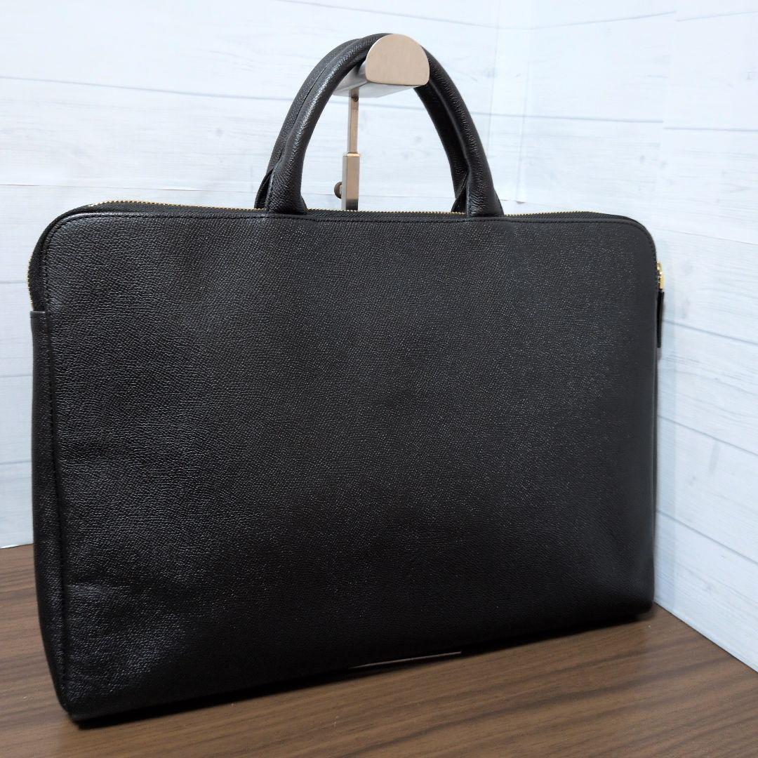 TRION　トライオン　ビジネスバッグ　ブリーフケース　薄マチ　極美品　メンズ