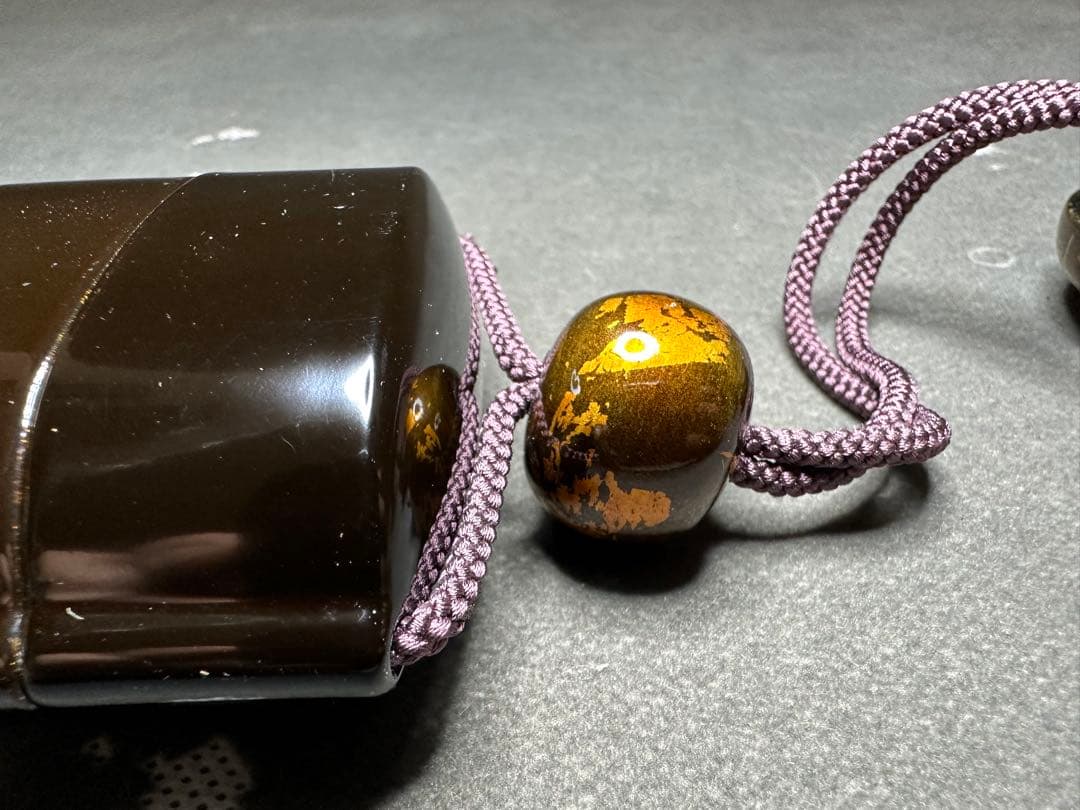 印籠　富士　蒔絵　根付　置物　古美術品　 細密細工　骨董　アンティーク　工芸品