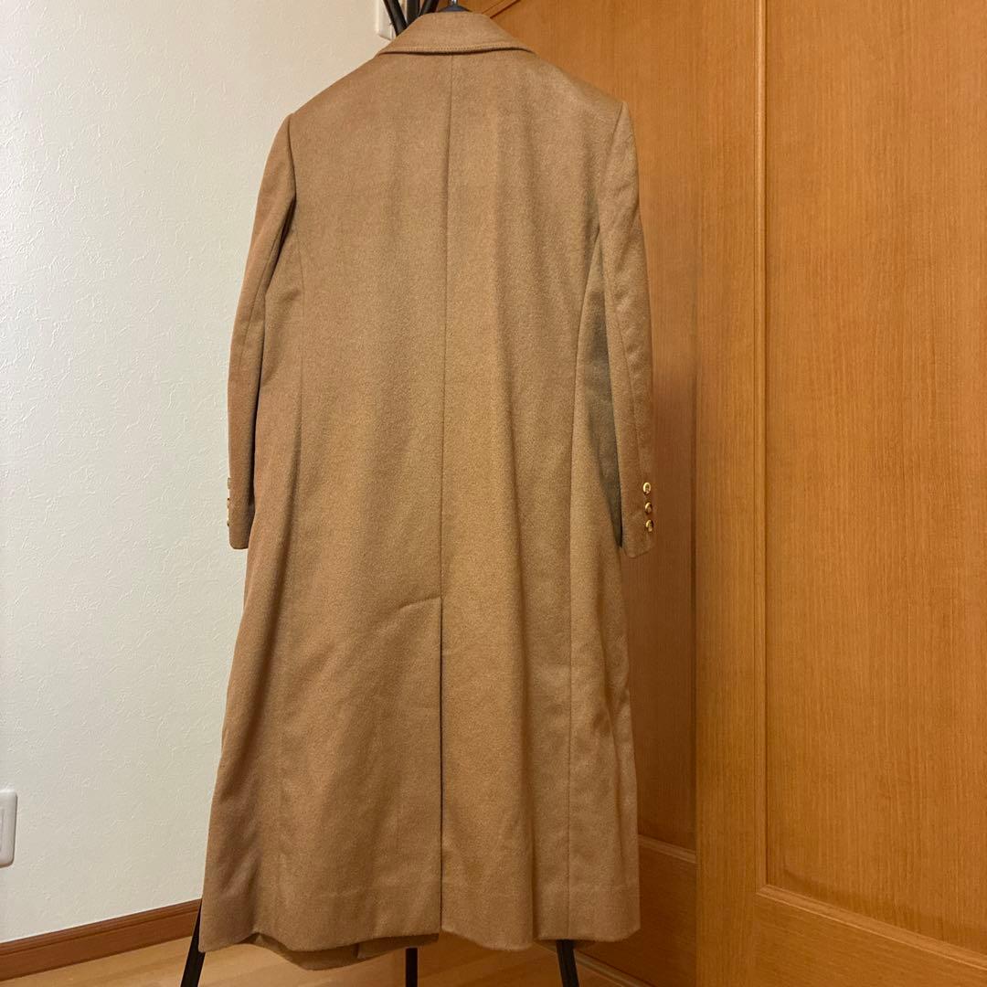 極美品】アクアスキュータム カシミヤ100 トレンチコート ダブル