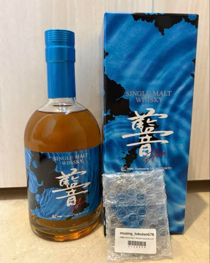 B'z 松本孝弘 ウイスキー SINGLE MALT WHISKY「AION」 - メルカリ