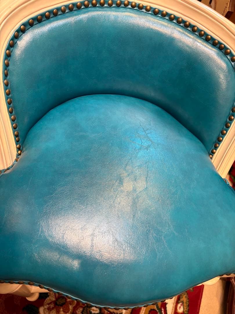 最終値下！ヴィンセント ターコイズブルー ハイチェア￼の通販はau PAY