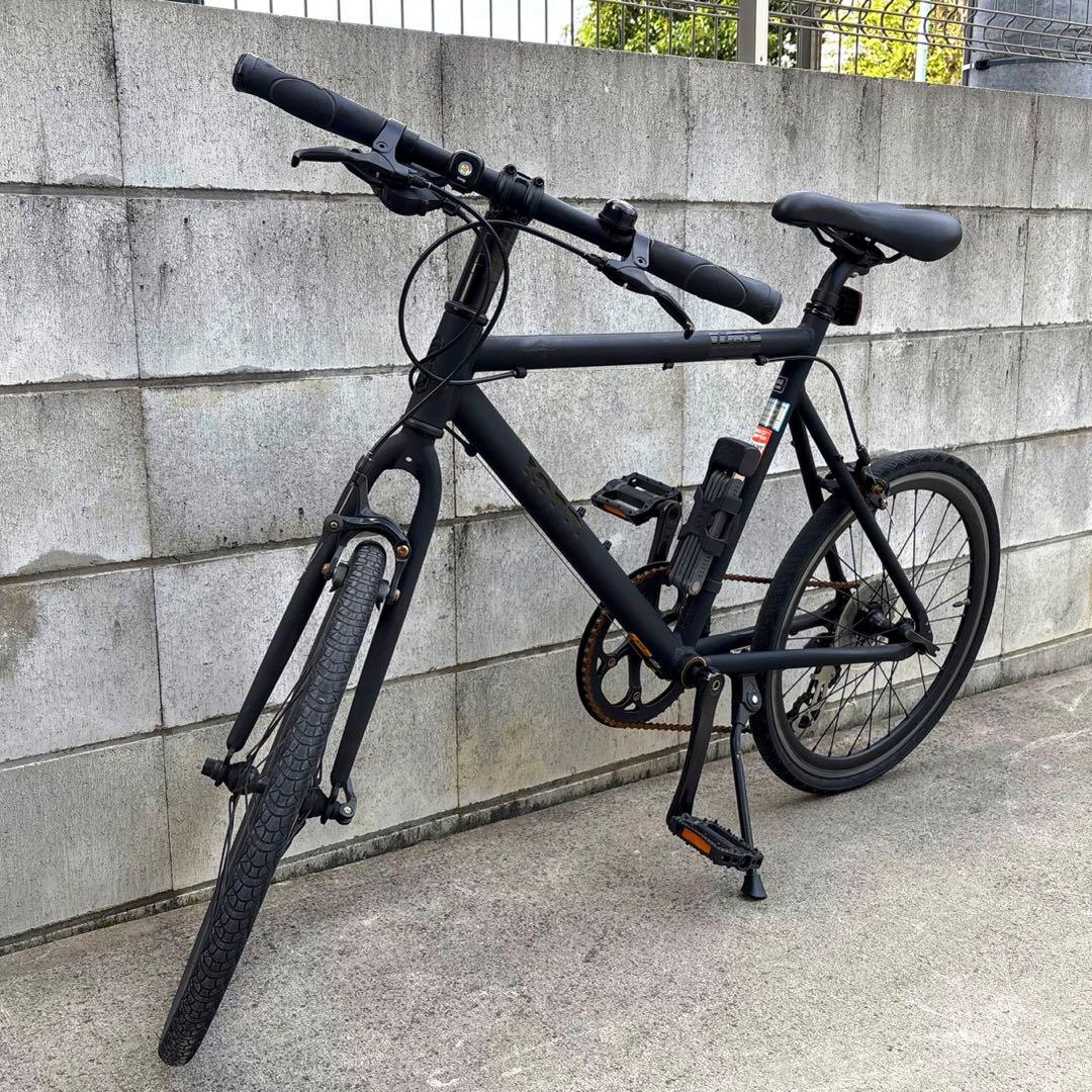 ミニベロ Tern Crest マットブラック 460 ライト・キーチェーン付き