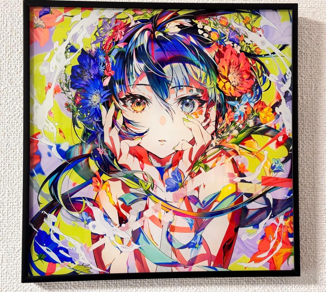 希少】Mika Pikazo ミカピカゾ 複製原画 「POP」 A3変形 最終値下]Mika