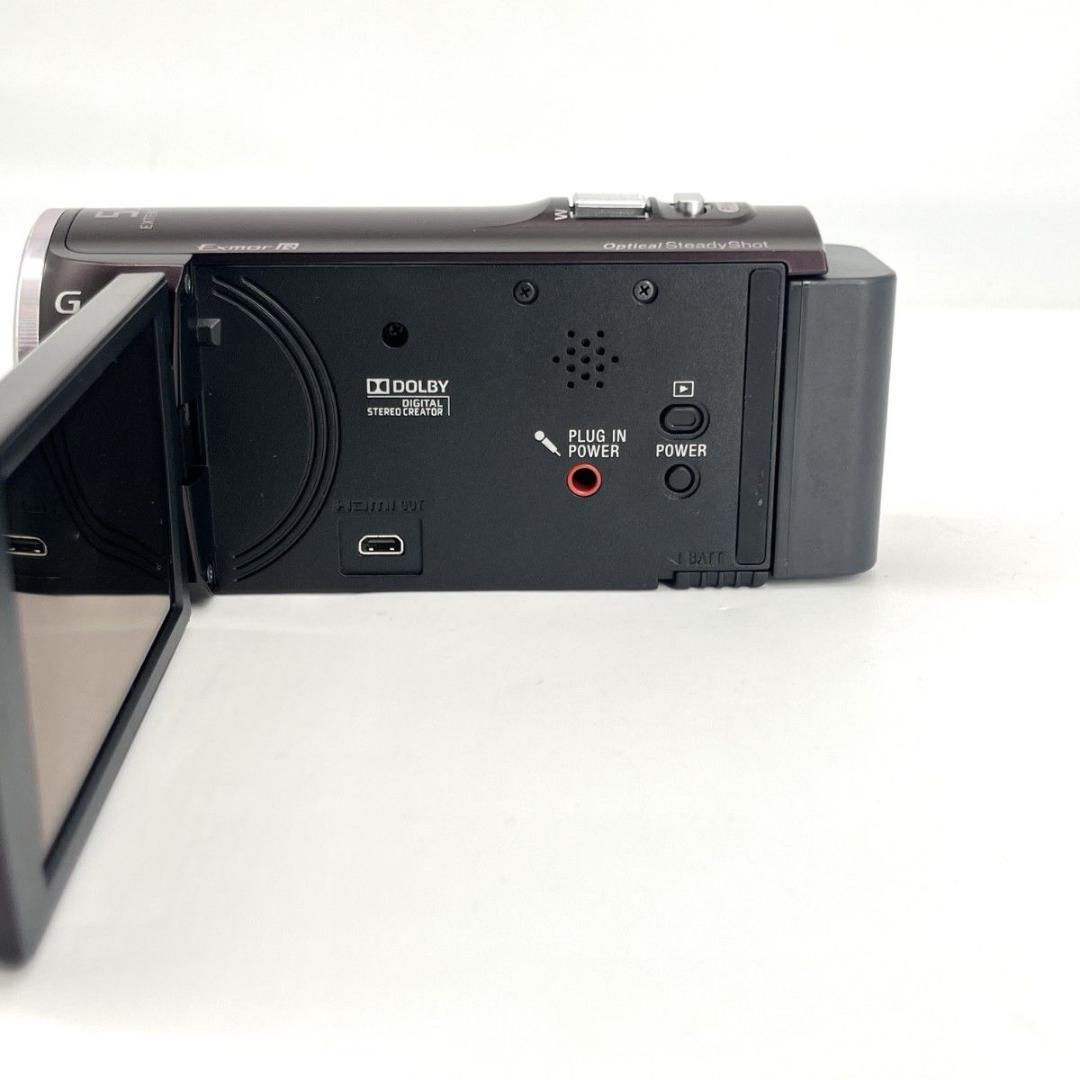 【極美品】SONY Handycam HDR-CX390 ボルドーブラウン