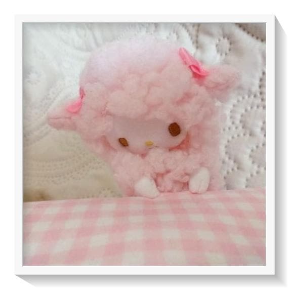 マイメロディ ピアノ マスコット付き ティッシュカバー - メルカリ