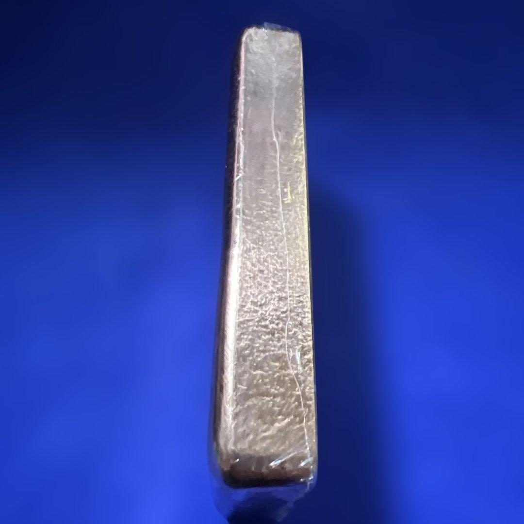 ゲルマニアミント社 1キロ純銅バー 赤金 延べ棒 Cu ペーパーウェイト