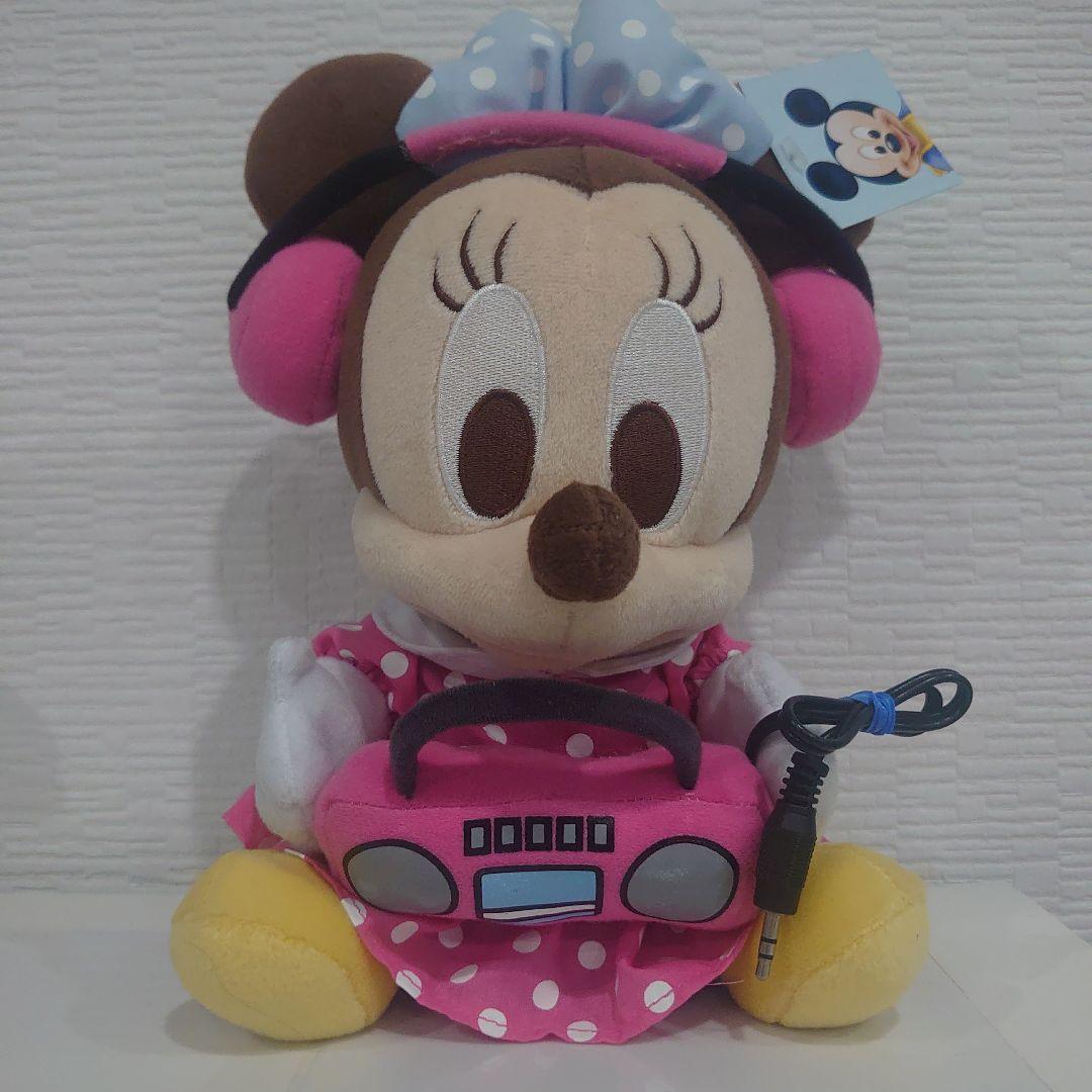 ベビー ミニー　ぬいぐるみ　スピーカー　レア ベビー ミニー ぬいぐるみ スピーカー レア