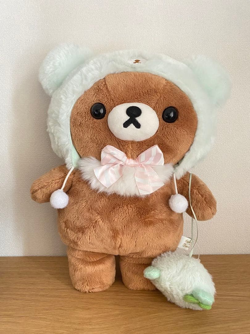 リラックマ ハッピーアイスクリーム ぬいぐるみM チャイロイコグマ